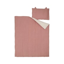 Ikea Guldvavare Tek Kişilik Nevresim Takımı 110 X 130 Cm Bej - Pembe