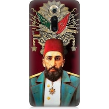 Xiaomi Mi 9t Uyumlu Osmanlı 2. Abdülhamid Han Desenli Silikon Kılıf