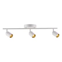 Rsylight Metal Modern 3 Lü Beyaz Led Spot Hareketli Avize Günışığı Ampullü-rys123663ry
