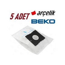 Arçelik S 6260 Süpürgeye Uyumlu Microban Toz Torbası