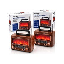 Platoon Radyo İbrelili, Bluetooth Ve Usb Şarjlı Retro Speaker