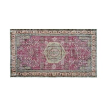 El Dokuması Vintage Yün-pamuk Naturel Halı 23562 148 X 262 Cm Çok Renkli