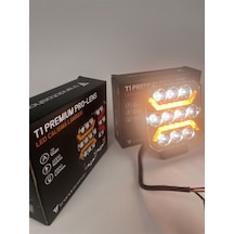 Ahmet Otomotiv Çakarlı Çalışma Lambası Sarı Parklı 12v-24v