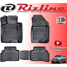Hyundai Tucson 3D Paspas Havuzlu 2021 Sonrası Siyah Rizline N11.19293