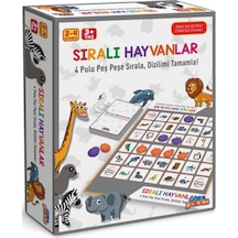 Samatlı Oyuncak Sıralı Hayvanlar 72612