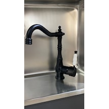 Armour Armatür Rustik Lavabo Bataryası Siyah