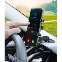 Araba Gösterge Üstüne Takılan 360 Oynar Başlıklı Telefon Tutucu Standart 79497585