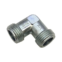 1/2 OCAK GAZ FLEX DÖNÜŞÜM DİRSEĞİ Gümüş