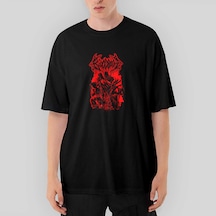 Bloodbath Join Oversize Siyah Tişört Siyah