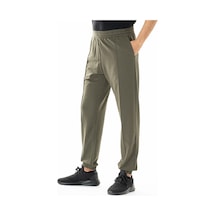 Maraton Sportswear Oversize Erkek Lastik Paça Basic Açık Haki Eşofman Altı 22417 Açık Haki