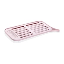 Lavabo Kenarı Oluklu Az Yer Kaplayan Kullanışlı Bulaşıklık Kurutmalık Plastik Çok Renkli Diğer