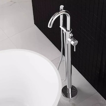 Fause Ayaklı Yerden Küvet Bataryası Adonis Kkb105 Krom