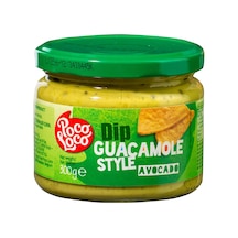 Poco Loco Guacamole Dip Sos 300g - Meksika Lezzeti Avokadolu Sos 4'li Avantaj Paketi - 4 Adet Tarı