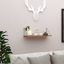 Endpa Armoni 1 Raflı Set 30x72 Cm Yerli Ceviz Diğer