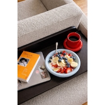 Mavi Donut Seramik Yemek Tabağı 21,5 Cm Mavi - 857417879 Mavi