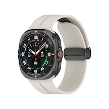Galaxy Watch 8 44mm Krd-84 22mm Silikon Kordon - Koyu Yeşil