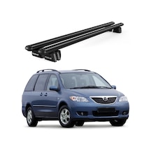 Pençe Mazda 5 Mpv 2005-2010 Uyumlu Siyah Ara Atkı Port Bagaj Tavan Barı