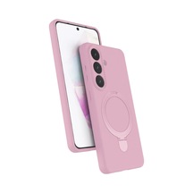 Galaxy S26 Regal Magsafe Standlı Kapak - Açık Pembe