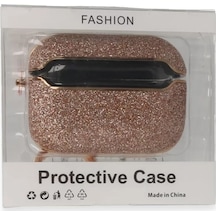 Newface Apple Airpods Pro 1.nesil Spell Simli Kılıf - Rose Gold
