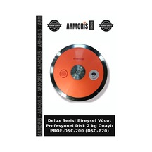 Delux Serisi Bireysel Vücut Profesyonel Disk 2 Kg Onaylı Prof-dsc-200 Dsc-p20