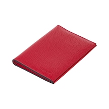 Tergan Kırmızı Deri Unisex Pasaportluk - S1ps00001657-b68 Kırmızı