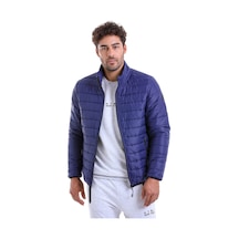 Hatemoğlu Erkek Lacivert Hakim Yaka Cesar Slim Fit Basic Şişme M A.Lacivert (556716942) Açık Lacivert