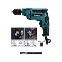 Assur 580W Metal Şanzıman 10mm Elektrikli Vidalama Matkap - 2739