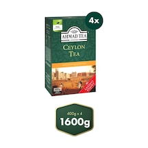 Ahmad Tea Ceylon Dökme Siyah Çay 4 Lü Avantaj Paket 1.6 Kg 4 X 400 Gr