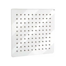 Ahlez Paslanmaz 304 Kalite Ankastre İnce Tepe Duş Başlığı Krom 20 x 20 cm Krom