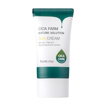 Farmstay Cıca Farm Nature Solutıon Sun Cream 50g - Cica Özlü Yatıştırıcı Güneş Koruyucu Krem