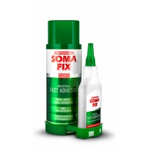 Somafix S665 Genel Amaçlı Hızlı Yapıştırıcı Seti 400 Ml Aktivatör + 100 Gr Yapıştırıcı