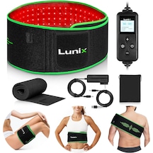 Lunix Lx16 Kırmızı Işık Terapi Kemeri Dolasimi Artırın, Kasları Rahatlatın - Yeşil