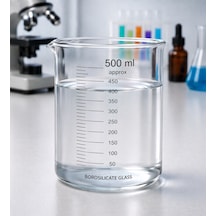 Beher Cam Dereceli 500ml 1 Adet