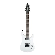 Jackson Js Dinky Arch Top Js32-7 Dka Ht Amaranth Klavye Snow White 7 Telli Elektro Gitar