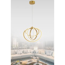 Jüpiter 4'lü Led Avize 1096-u59-9s-ız Gold