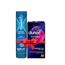Humanlife Doğal Kayganlaştırıcı Jel 125 ML + Durex Extreme Prezervatif 10'lu