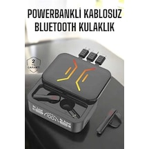 Kablosuz - 887 - Bluetooth Kulaklık Powerbankli Uzun Pil Ömrü Yüksek - Shophnrl - Ses Kaliteli