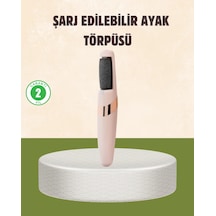 İki Hızlı Elektrikli Ayak Törpüsü Pürüzsüz Topuk Bakımı 17543945
