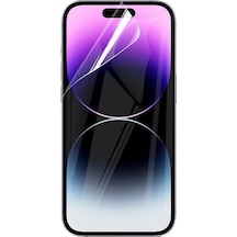Apple Uyumlu   iPhone 17 Ön Body Ultra Ekran Koruyucu Şeffaf Nano Jelatin