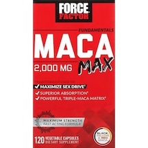 Force Factor Fundamentals Maca Max 2000 Mg 120 Vegan Caps