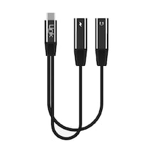 Linktech A203 Type-c To Type-c + Type-c 65w 2in1 Dönüştürücü Adaptör -