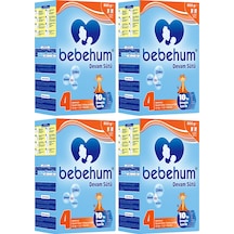 Bebehum 4 No Devam Sütü 12 Ay+ 800 Gr X 4 Adet