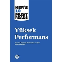 Yüksek Performans  - Harvard Business Review Press  - Optimist
