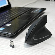 Monozone Ergonomik Mouse Bilek Destekli Kablosuz Dikey Pc Usb Mouse