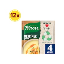 Knorr Hazır Mercimek Çorbası 12 x 76 G