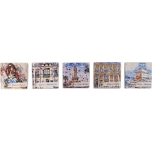 Izmir Traverten Magnet 5'Li Set