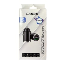 Araç Çakmak Şarj Soketi Mini Usb Type C 100w Br590 18 49