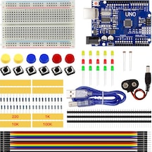 Elektronik Başlangıç Seti Arduino Uno R3 Starter Kit 77 Parça