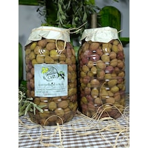Aydın Yöresi Manzalina Cinsi Sofralık Tatlandırılmış Çizik Zeytin 4 Kg