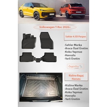 Sahler Volkswagen T-roc 4.5d Paspas Rizline 3d Bagaj Havuzu Alt Kademe